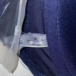 Aerie NWOT Navy Underwire Push Up Bikini Top 32C Photo 8