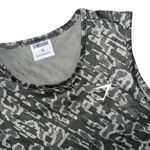 Gymshark Womens  Adapt Animal Seamless Crop Top Sleeveless Green Camo Size XS Photo 5