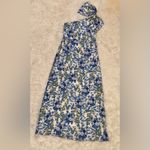 Sachin + Babi NEW Chelsea Floral Print One-Shoulder Gown Pansy Prelude sz 8 Photo 2