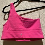 Lululemon NWT  Align Asymmetrical Sports Bra  Sonic Pink Color Size 12 A/B Photo 5