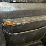 Vintage Genuine Alligator Black Top Photo 4
