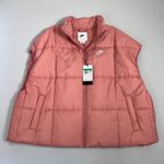 Nike  Therma-FIT Women's Vest XL Sleeveless Puffer Jacket‎ Quilted Pink Photo 0