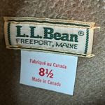 L.L.Bean Vintage Tan Canvas Leather Riding Equestrian boots size 8.5 Photo 4