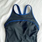 Lands' End Lands’ End • one piece swimsuit black full coverage sporty x back Photo 1