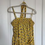Tory Burch  Floral Midi-dress Garden Rose Yellow Photo 7