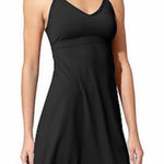 Athleta  shorebreak dress black swimsuit swim padded Photo 0