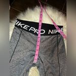Nike Pro heathered grey leggings sz small Photo 4