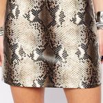 Honey Punch  Snakeskin Skirt Photo 0