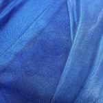 Mac Duggal Sequin Beaded Chiffon Evening Gown Prom Dress Strapless Royal Blue 16 Photo 4