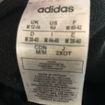 Adidas  Linear Fav Core All Over Print Pullover Sweatshirt Sz M  Black White Photo 6