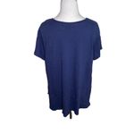 Habitat  Navy Blue 100% Cotton Short Sleeve T-Shirt Top Size Small womens Photo 2