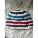 Cozy Multicolor Knitted Beanie Hat by Bula White Photo 2