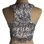 Versona  Pink Grey Racerback Sports Bra Size M Medium Photo 2
