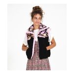 For Love & Lemons  X Victoria’s Secret Floral Fleece Vest Size XS Photo 2