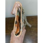 ALDO Womens Black Floral Beaded Clutch Evening Bag Chain Strap Acrylic Alloy Photo 1