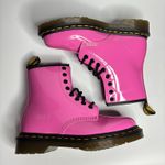 Dr. Martens  Unisex 1460 Patent Leather 8 Eye Boot in Thrift Pink Photo 8