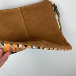 New Myra Bag Rusty Trails Crossbody Bag Clutch Canvas Leather Southwestern Orange Photo 6