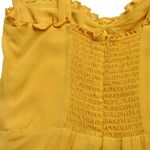 Reformation NWT Nikita Midi in Ochre Yellow Tie Straps Tank Dress 2 Photo 5