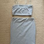 Boohoo Blue Matching Set Photo 3