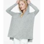 EXPRESS ✨HP✨ One Eleven Gray Plush Jersey Hoodie ✨ Photo 2