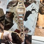 Anne Klein SILVER TONE AK  WATCH Photo 5