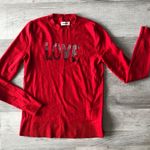 Zadig & Voltaire  red medium sweater. Love Photo 0