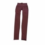 Lululemon  Wunder Under High Rise Leggings Burgundy Size 6 31” Inseam Photo 1