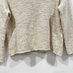 Eileen Fisher Mohair Tencel Lyocell Polyamide Size Small Petite Cream Sweater Photo 4