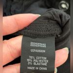 Universal Standard NWT Midnight Black Wide-Leg Jeans High Rise Women's 0 (XS) Photo 3