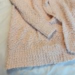 Adam Levine  Open Front Waterfall Cardigan Sweater Size XS Light Pink Chunky Knit Photo 8