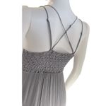 Free People Free‎ People Adella Lace Maxi Dress Slate Gray XS S Photo 5