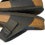 Birkenstocks Gizeh Birko-Flor black size 41 = women’s 10.5 Photo 12
