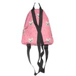Jansport  Pink Backpack with Dog Pattern Photo 5