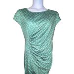 SheIn Teal Patterned Midi Dress Photo 6