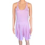 Anthropologie NWT Daily Practice Size L Pink Tank Mini Dress Athleisure Travel Photo 1