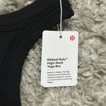 Lululemon Ribbed Nulu High-Neck Bra Sz 4 NWT Photo 3