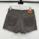 Levi's Levi black 501 jean shorts 27‎ Photo 1