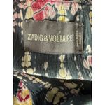 Zadig & Voltaire Tie Dye Tank Top Skull Buttons S boho Y2K fqiry whimsi blue pik Photo 3