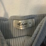 Mahina Light Blue Cropped Tank Top Photo 2