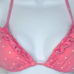 Lilly Pulitzer  Sandi String Pretty Pink Polka Dot Bikini Top Size XS Photo 6