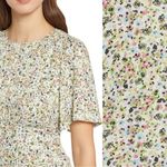 Revolve AFRM Floral cut out midi Dress White Size XL Photo 2