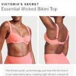 Victoria's Secret  Pink Cocktail Essential Wicked Bikini Top Size 34 D Photo 13
