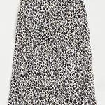 J.Crew  Pleated Leopard Midi Skirt Size 8 Photo 1