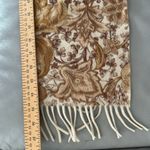 Loro Piana  Cashmere Short Fringe tapestry look Scarf Photo 4