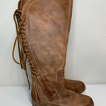FREEBIRD by Steven  Stag Tan Boots Women’s Size 6 VGUC Photo 0