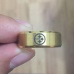 Gold Pittsburgh Steelers Ring Photo 2