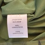 Hutch  Twiggy Dress Olive Green Pampered Faces Chiffon Novelty Print Medium Fairy Photo 7