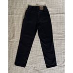 Lee Vintage  Riveted Straight Jeans Womens Size 8 Black USA Made 100% Cotton 30In Photo 1
