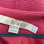 Boden Dark Dusty Rose Ribbed Midi Dress Short Sleeve Scoop Neck Size 14 R US Pink Photo 8