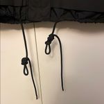 Athleta Black Cropped Utility Jacket with Prominent Collar Photo 5